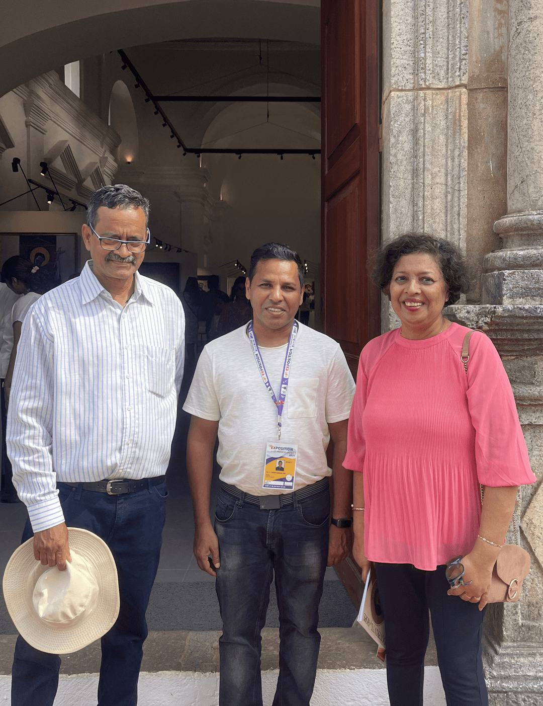 My parents with Fr. Valentine Alphonso